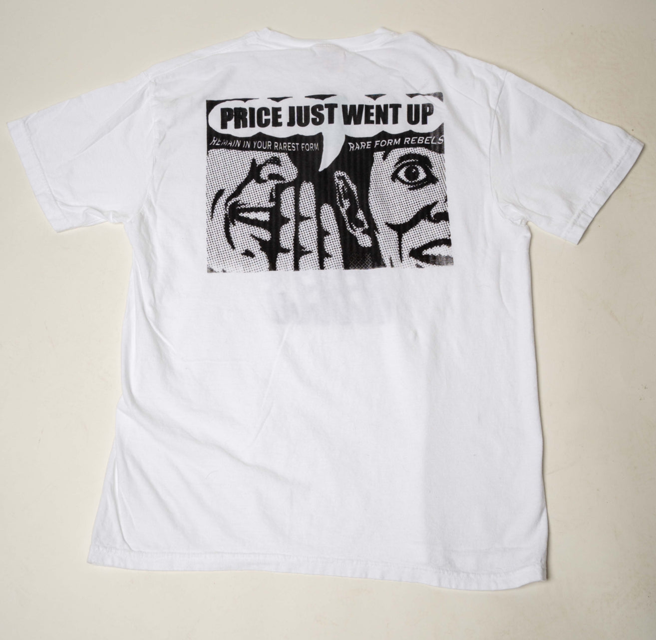RARE FORM REBELS PRICE IS UP TEE
