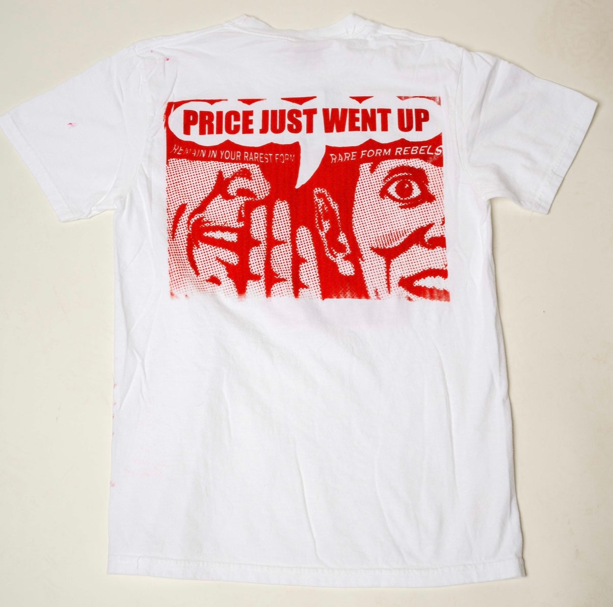 RARE FORM REBELS PRICE IS UP TEE